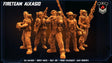Colonial Marine Fireteam Miniature | Set of 5 - Tabletop RPG & D&D miniature. Perfect for wargaming & collectors