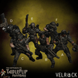 Colonial Marine squad Miniature | Set of 6 - Tabletop RPG & D&D miniature. Perfect for wargaming & collectors