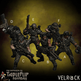 Colonial Marine squad Miniature | Set of 6 - Tabletop RPG & D&D miniature. Perfect for wargaming & collectors