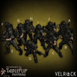 Colonial Marines Miniature | Set of 10 - Tabletop RPG & D&D miniature. Perfect for wargaming & collectors