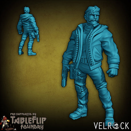 Colonial Shep Crew or Spaceship crew Miniature | D - Tabletop RPG & D&D miniature. Perfect for wargaming & collectors