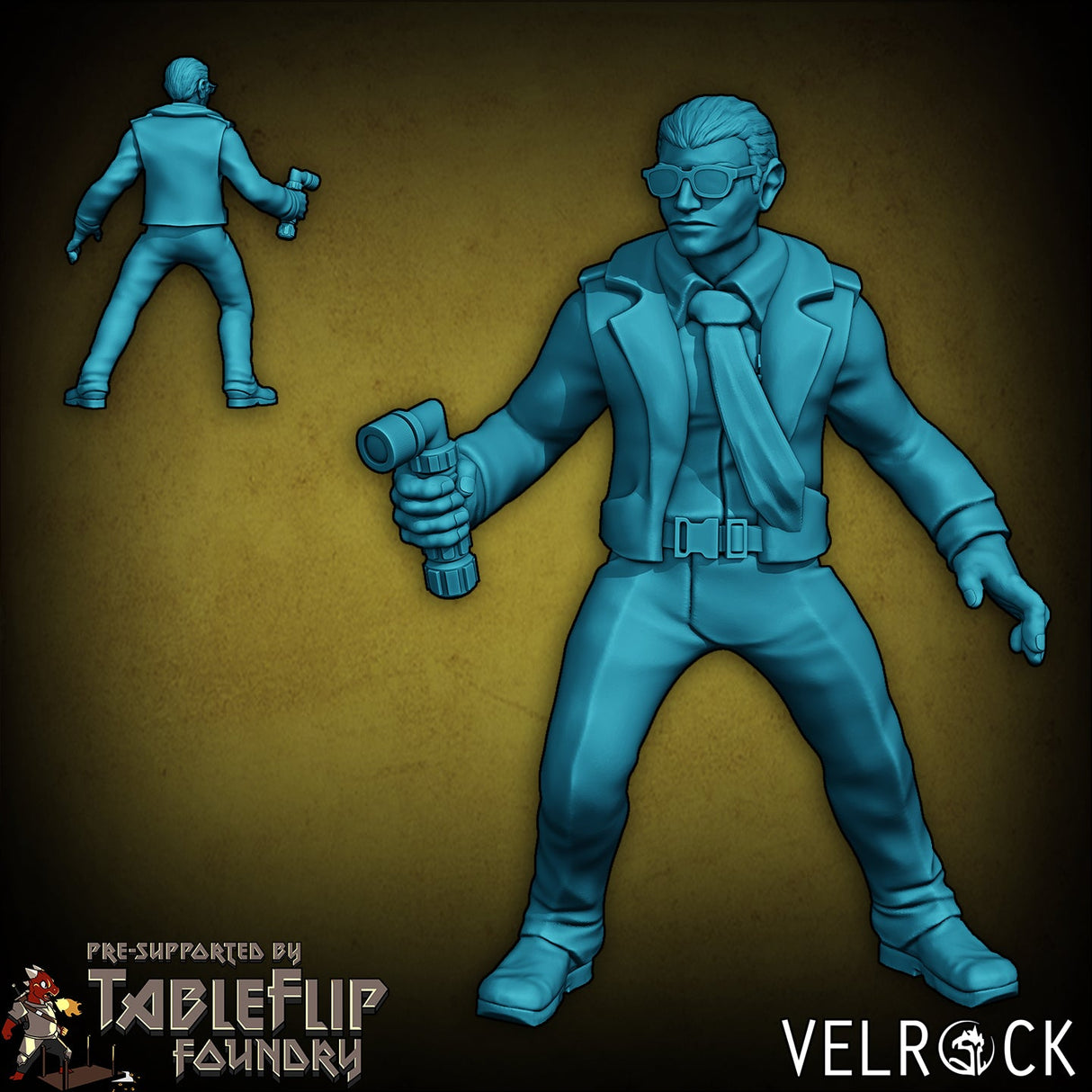 Colonial Shep Crew or Spaceship crew Miniature | E - Tabletop RPG & D&D miniature. Perfect for wargaming & collectors