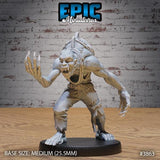 Common Ghoul Miniature | 3863 - Tabletop RPG & D&D miniature. Perfect for wargaming & collectors