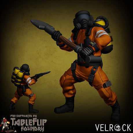 Company Style NPC Miniature | C - Tabletop RPG & D&D miniature. Perfect for wargaming & collectors
