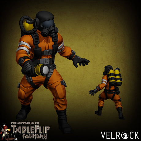 Company Style NPC Miniature | D - Tabletop RPG & D&D miniature. Perfect for wargaming & collectors