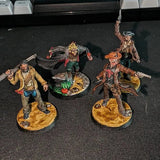 Complete Cowboy Miniature | Full Set All Models - Tabletop RPG & D&D miniature. Perfect for wargaming & collectors