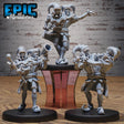 Conjoined Twins Miniature | Set of 3 - Tabletop RPG & D&D miniature. Perfect for wargaming & collectors