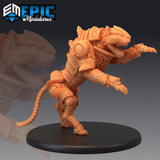 Construct Tiger Miniature | B - Tabletop RPG & D&D miniature. Perfect for wargaming & collectors