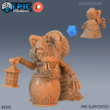Corpse Collector Miniature | B - Tabletop RPG & D&D miniature. Perfect for wargaming & collectors