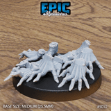 Crawling Hand Swarm Miniature | B - Tabletop RPG & D&D miniature. Perfect for wargaming & collectors