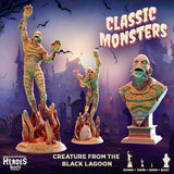 Creature Black Lagoon Miniature | The Creature - Tabletop RPG & D&D miniature. Perfect for wargaming & collectors