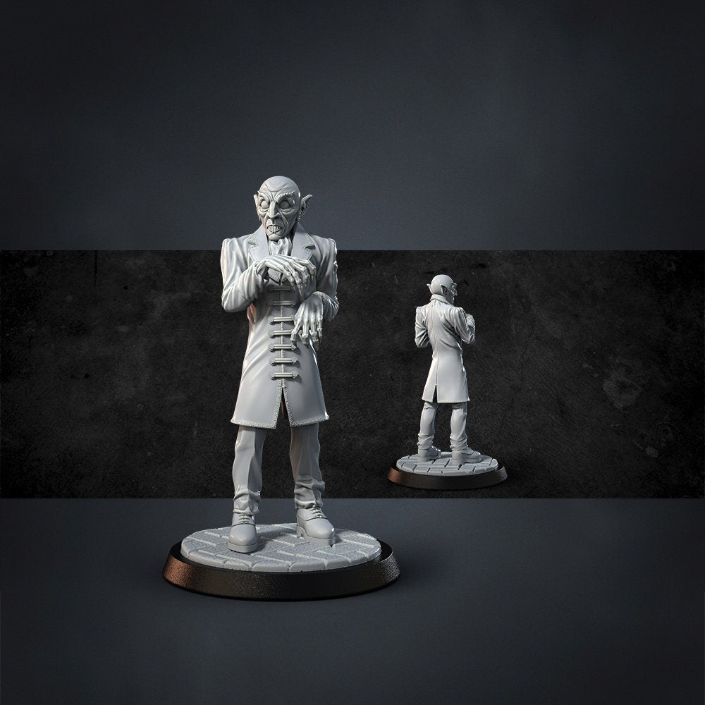 Creepy gang, bandits Miniature | Nosferatu - Tabletop RPG & D&D miniature. Perfect for wargaming & collectors