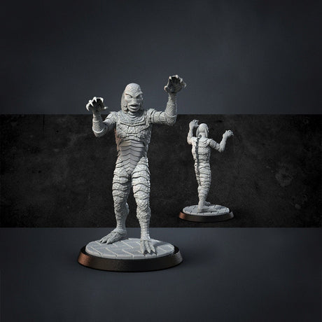 Creepy gang, bandits Miniature | The Creature - Tabletop RPG & D&D miniature. Perfect for wargaming & collectors