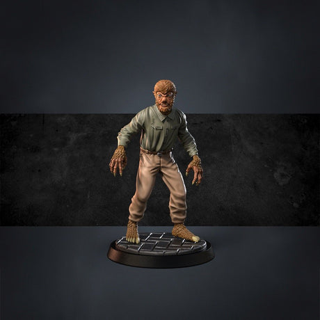 Creepy gang, bandits Miniature | The Werewolf - Tabletop RPG & D&D miniature. Perfect for wargaming & collectors