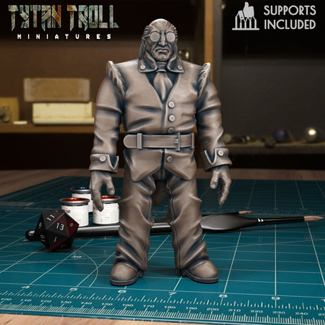 Creepy Villager Miniature | Villager 1 - Tabletop RPG & D&D miniature. Perfect for wargaming & collectors