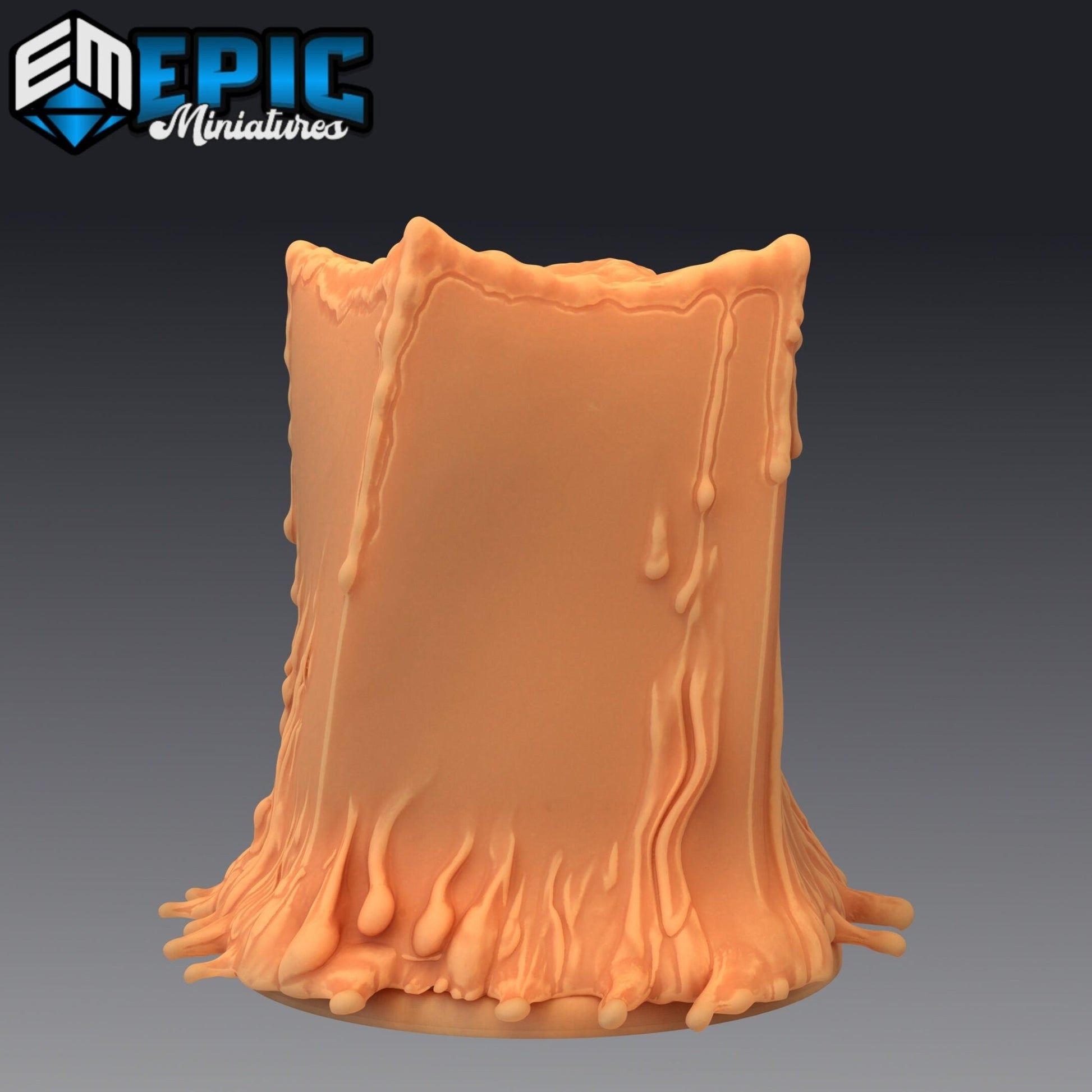 Cube Slime Miniature - B - 28mm