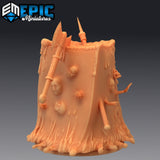 Cube Slime Miniature | C - Tabletop RPG & D&D miniature. Perfect for wargaming & collectors