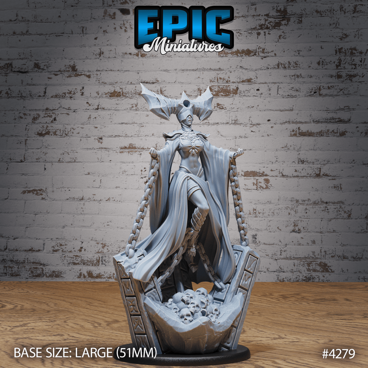 Cult Goddess Miniature | A - Tabletop RPG & D&D miniature. Perfect for wargaming & collectors