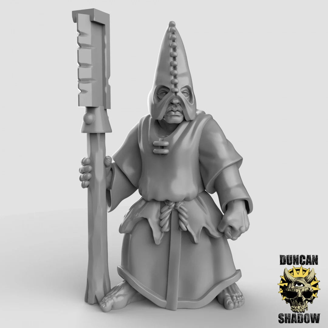 Cultist Axemen Miniature | B - Tabletop RPG & D&D miniature. Perfect for wargaming & collectors