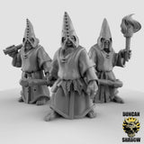 Cultist Club Miniature | Set of 3 - Tabletop RPG & D&D miniature. Perfect for wargaming & collectors