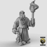mindflayer worshipers cult Miniature | B - Tabletop RPG & D&D miniature. Perfect for wargaming & collectors