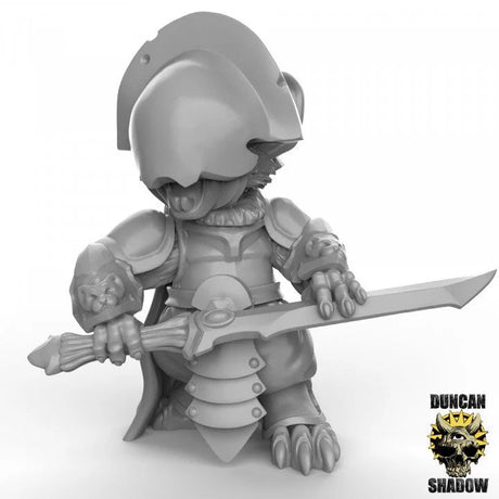 Cultist mouseet Miniature | A - Tabletop RPG & D&D miniature. Perfect for wargaming & collectors