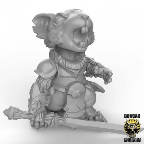 Cultist mouseet Miniature | B - Tabletop RPG & D&D miniature. Perfect for wargaming & collectors