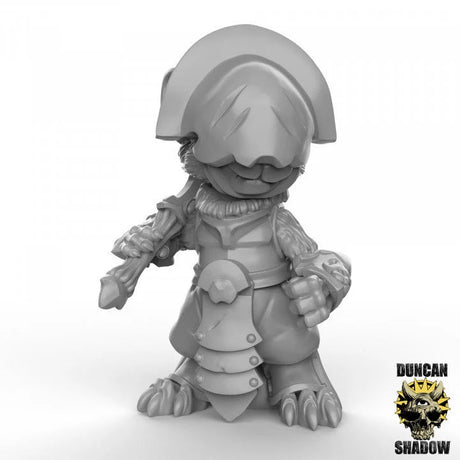Cultist mouseet Miniature | C - Tabletop RPG & D&D miniature. Perfect for wargaming & collectors