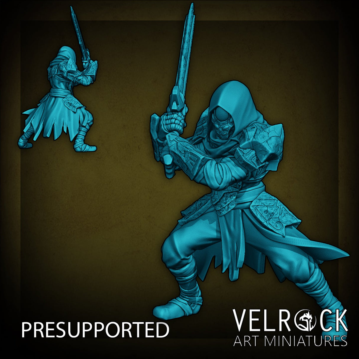 Cultist of the older gods Miniature | A - Tabletop RPG & D&D miniature. Perfect for wargaming & collectors