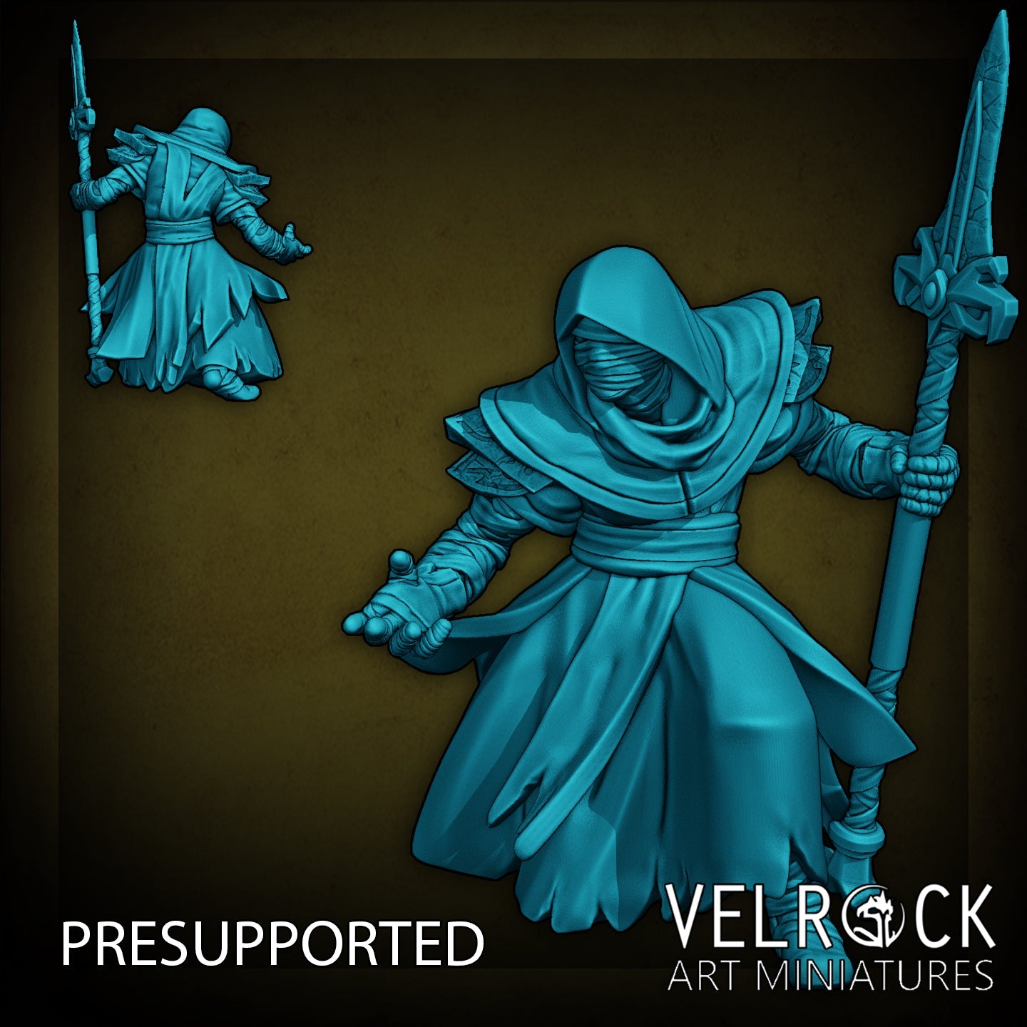 Cultist of the older gods Miniature - D - 32mm