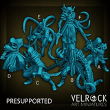 Cultist of the older gods Miniature | Set of 6 - Tabletop RPG & D&D miniature. Perfect for wargaming & collectors