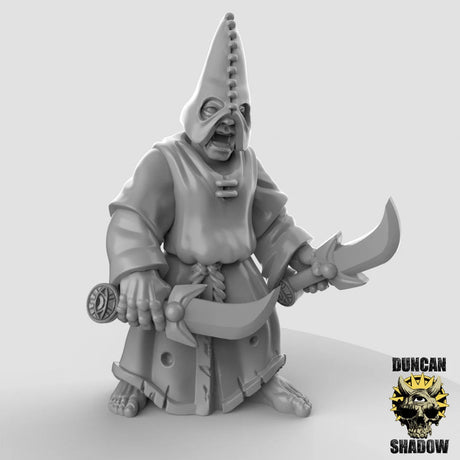 Cultist Warlock Miniature | C - Tabletop RPG & D&D miniature. Perfect for wargaming & collectors