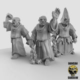 Cultist Whip Miniature | Set of 3 - Tabletop RPG & D&D miniature. Perfect for wargaming & collectors