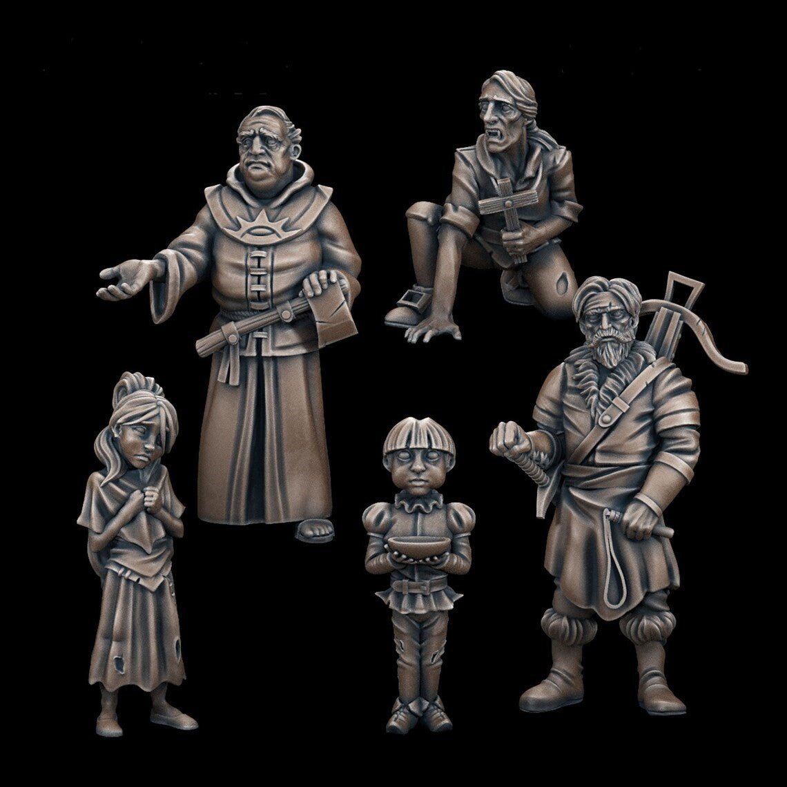 Curse of Strahd Miniature | 28mm - Tabletop RPG & D&D miniature. Perfect for wargaming & collectors