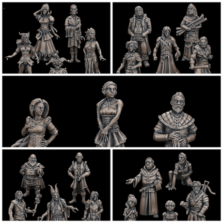 Curse of Strahd Miniature | 28mm - Tabletop RPG & D&D miniature. Perfect for wargaming & collectors
