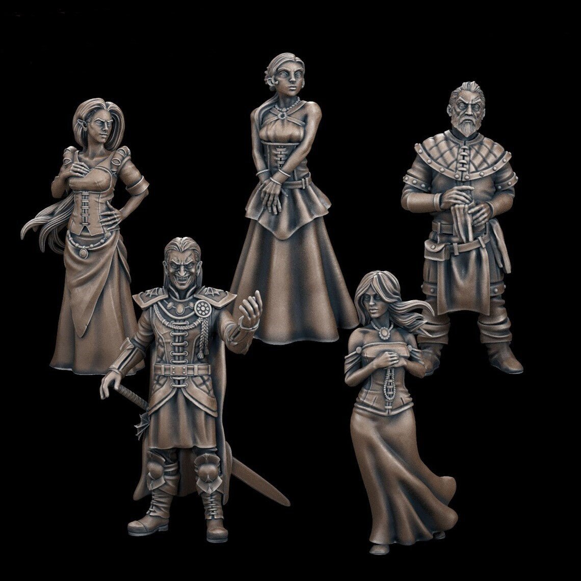 Curse of Strahd Miniature | 28mm - Tabletop RPG & D&D miniature. Perfect for wargaming & collectors