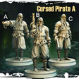 Cursed Pirate Miniature | Cursed Pirate A - Tabletop RPG & D&D miniature. Perfect for wargaming & collectors