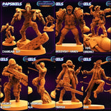 Cyber Villains Miniature | Full Set All Models - Tabletop RPG & D&D miniature. Perfect for wargaming & collectors