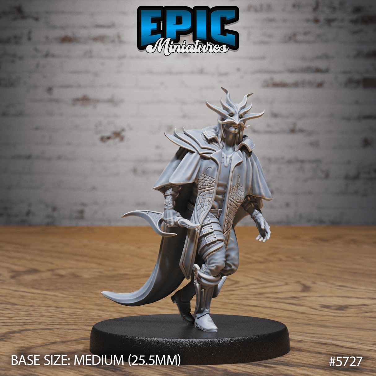 Dark Cultist Miniature | A - Tabletop RPG & D&D miniature. Perfect for wargaming & collectors