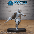 Dark Division Command Squad Miniature | A - Tabletop RPG & D&D miniature. Perfect for wargaming & collectors