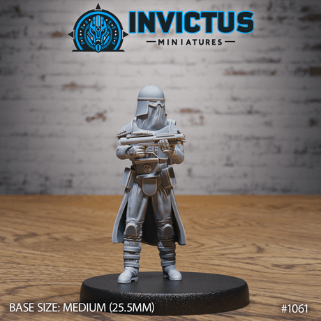 Dark Division Elite Squad Miniature | D - Tabletop RPG & D&D miniature. Perfect for wargaming & collectors