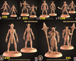Dark Elves Miniature | Set of 6 - Tabletop RPG & D&D miniature. Perfect for wargaming & collectors