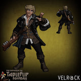 Dead Wars Heroes Player Miniature | F - Tabletop RPG & D&D miniature. Perfect for wargaming & collectors
