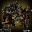 Dead Wars Heroes Player Miniature | Set of 6 - Tabletop RPG & D&D miniature. Perfect for wargaming & collectors