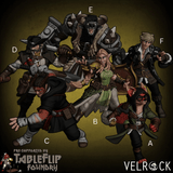 Dead Wars Heroes Player Miniature | Set of 6 - Tabletop RPG & D&D miniature. Perfect for wargaming & collectors