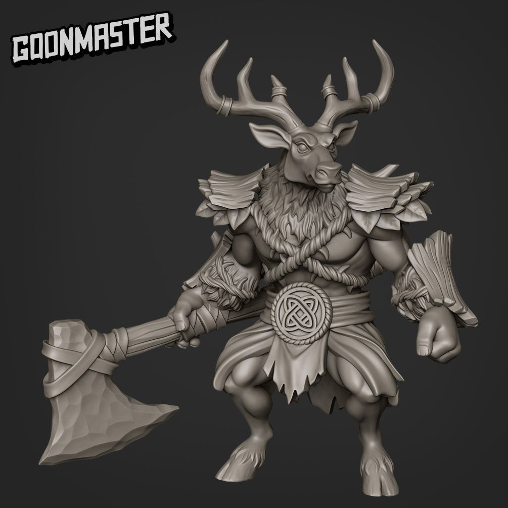 Dear Folk Miniature | C - Tabletop RPG & D&D miniature. Perfect for wargaming & collectors