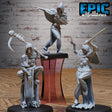 Death Assassin Miniature | Set of 3 - Tabletop RPG & D&D miniature. Perfect for wargaming & collectors