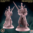 Death Knight Miniature | A - Tabletop RPG & D&D miniature. Perfect for wargaming & collectors