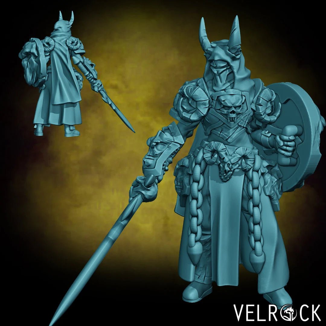 Death Knight Miniature - C - 28mm