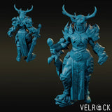 Death Knight Druid Miniature | E - Tabletop RPG & D&D miniature. Perfect for wargaming & collectors